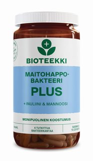 Bioteekki maitohappobakteeri plus 100kaps
