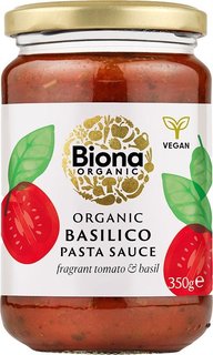 Aduki basilico pasta sauce 350g biona