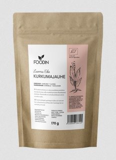 Foodin kurkumajauhe 170g