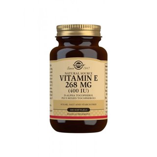 E vitamiini 268 mg mixed solgar 100 kaps