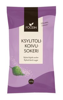 Foodin ksylitoli koivusokeri 200g