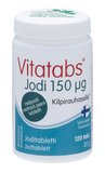 Hankintatukku jodi 150mcg 120tbl vitatabs
