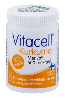 Vitacell kurkuma 500mg 40tabl ht