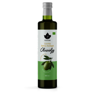 Puhdistamo luomu extra neitsyt oliivioeljy 500 ml ml