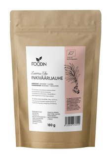 Foodin inkivaarijauhe luomu 180g