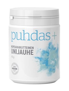 Unijauhe 90g puhdas plus large