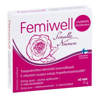 Hankintatukku femiwell 60tbl uusi
