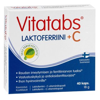 Hankintatukku laktoferriini plus c 40kaps