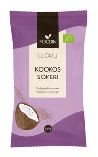 Kookos sokeri 600g luomu foodin