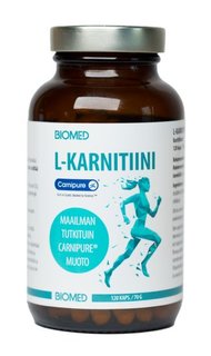 Biomed l karnitiini 120kaps