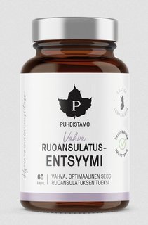 Puhdistamo vahva ruoansulautusentsyymi 60kaps