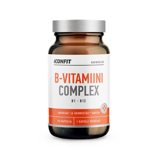 Iconfit b vitamiini complex %28b1   b12%29  n90